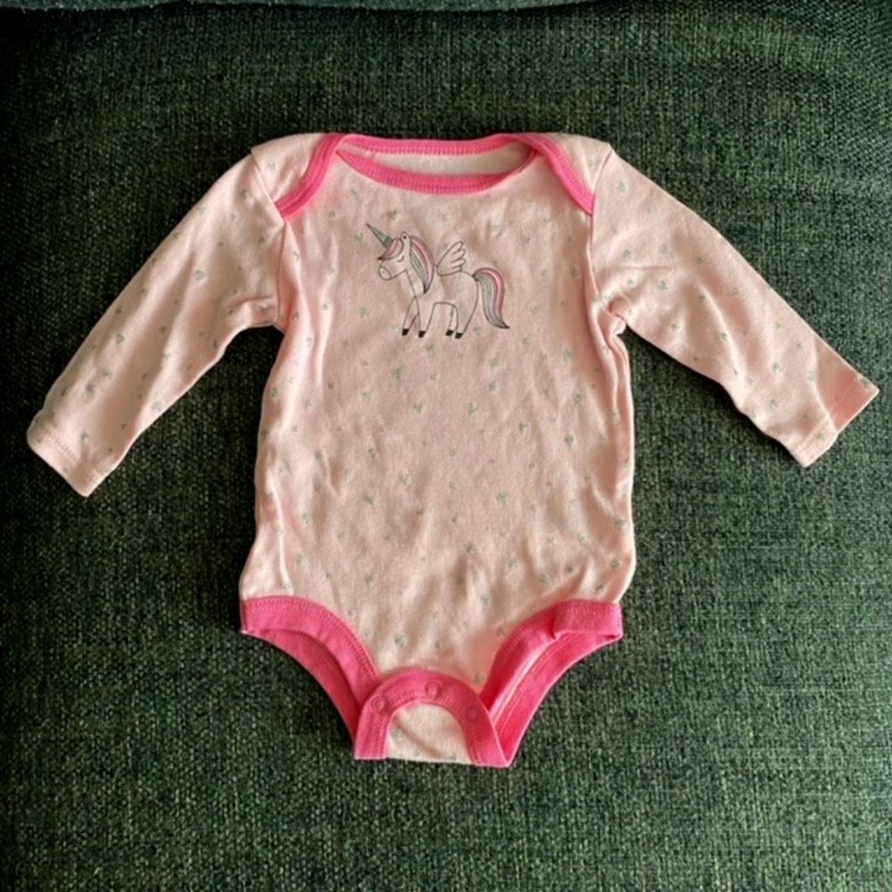 Baby Unicorn Onesie 3-6M